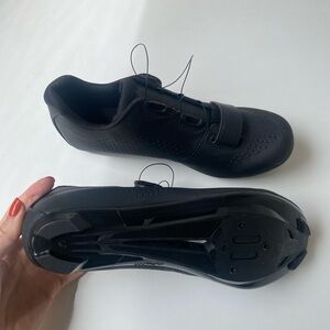 Black Cycling Shoes size 40
